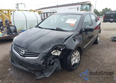 2012 Nissan Sentra 2.0 S z USA, uszkodzony, nr VIN 3N1AB6AP5CL663104